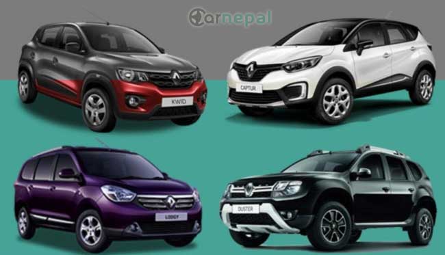 Renault Cars price in Nepal